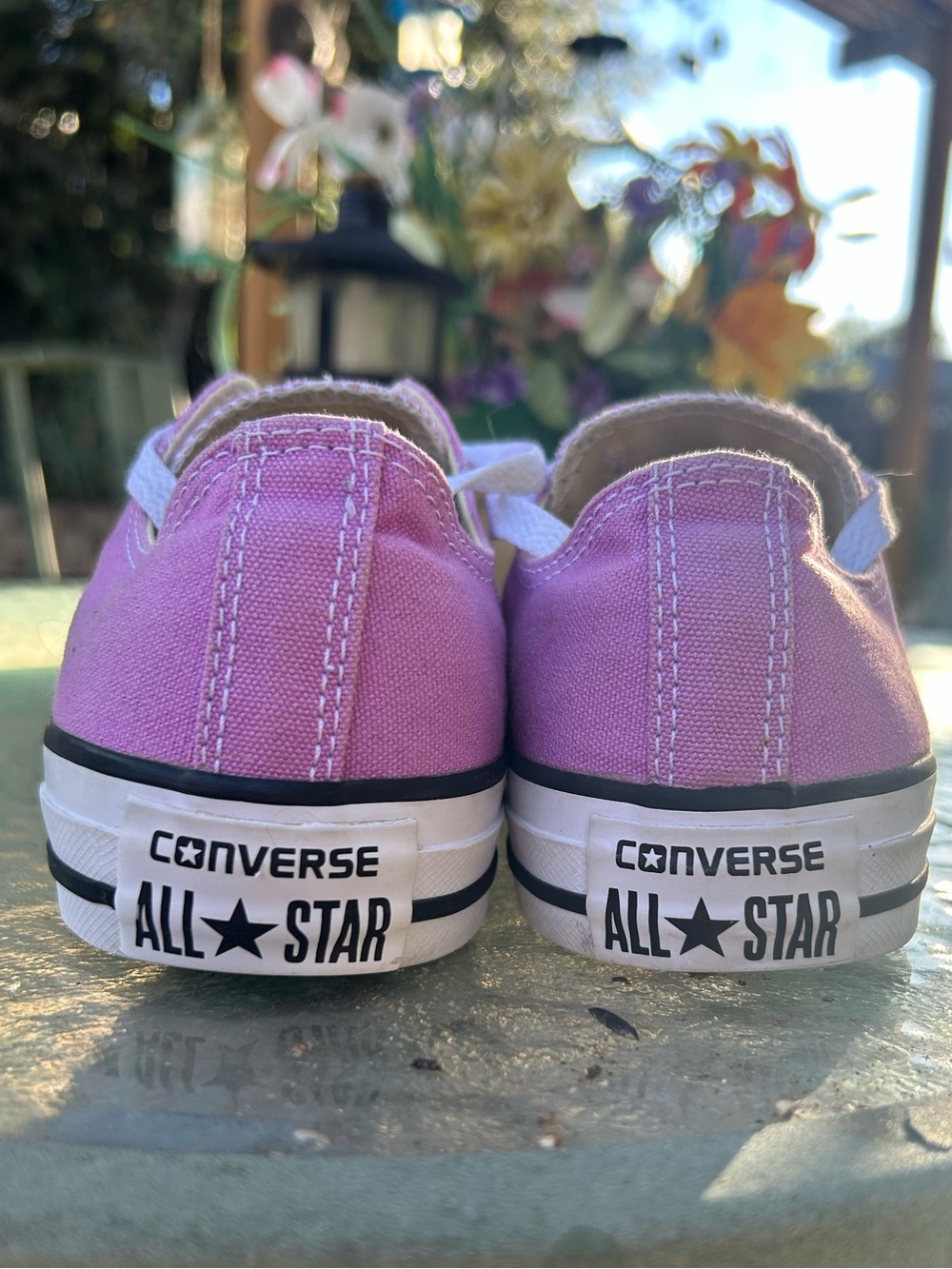 Converse Chuck Taylor All Star Fuchsia Glow Low Top Sneakers Women’s 8 - Picture 7 of 11
